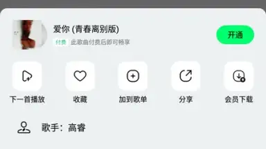 Screenshot von QQ Music 2