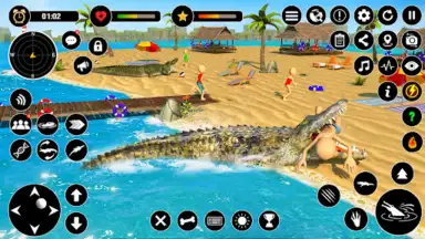 Screenshot von Crocodile Games - Animal Games 4