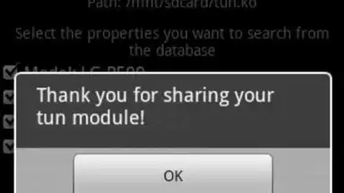 Screenshot von TUN.ko Installer 2