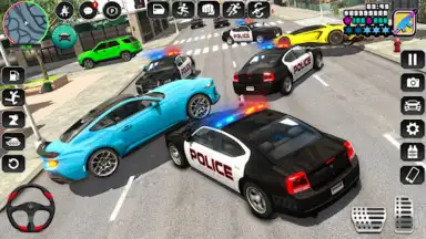 Screenshot von Police Thief Games: Cop Sim 3