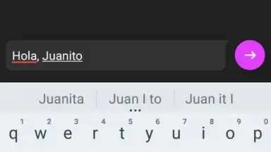 Screenshot von Texta Messenger 9