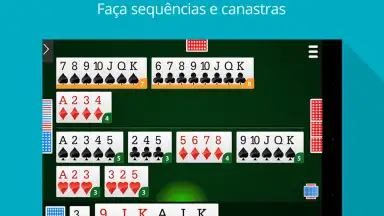 Screenshot von Buraco Canastra 13