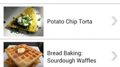 Screenshot von Quick and Easy Recipes 2