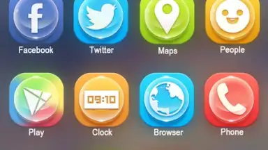 Screenshot von Clean GO Launcher Theme 2