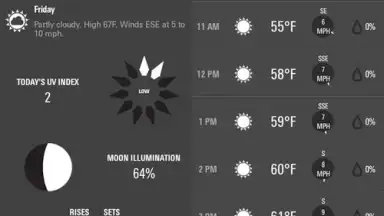 Screenshot von Weatherwise 4