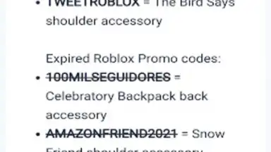 Screenshot von Redeem Code Roblox 3