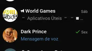Screenshot von Telegram Black 7