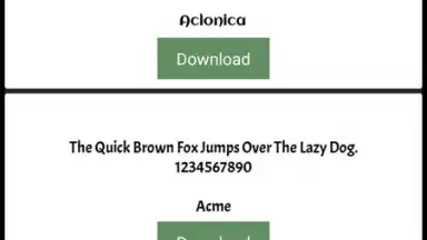 Screenshot von GxFonts - Custom fonts for Samsung Galaxy 3