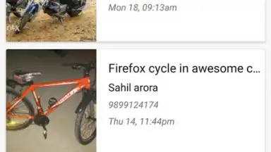 Screenshot von OLX 4