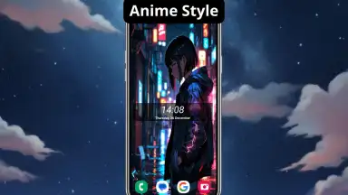 Screenshot von Anime launcher KawaiDroid 1