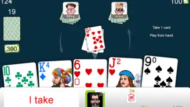 Screenshot von Mau Mau Online 5