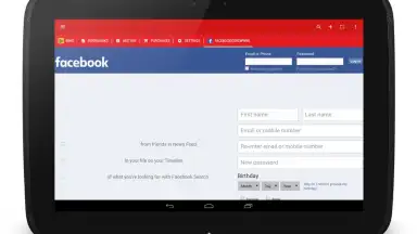 Screenshot von Anonymous Browser 3