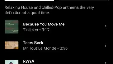Screenshot von Vanced Music 5