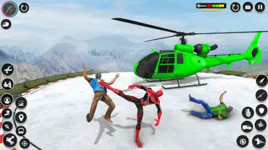 Screenshot von Spider Rope Hero - Crime Game 2