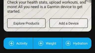 Screenshot von Garmin Connect 14