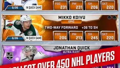 Screenshot von NHL SuperCard 7
