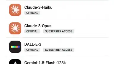 Screenshot von Poe - Fast AI Chat 3