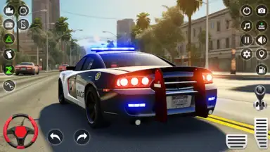 Screenshot von NYPD Police Car Driving Games 4