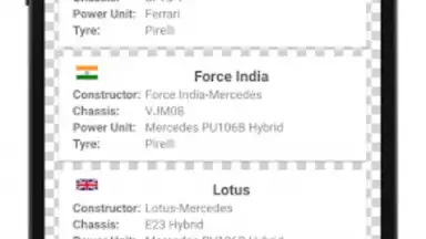 Screenshot von Formula Race Calendar 6