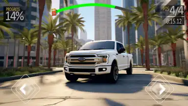 Screenshot von Offroad Prado Parking Car Game 8
