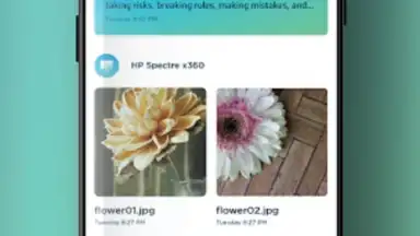 Screenshot von HP QuickDrop 2