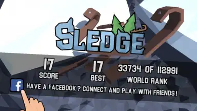 Screenshot von Sledge: Snow Mountain Slide 2