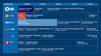 Screenshot von dream Player IPTV for Android TV 1