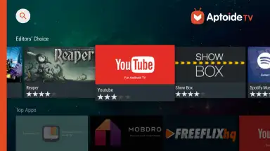 Screenshot von Aptoide TV 3