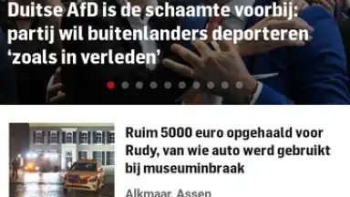 Screenshot von AD.nl 2