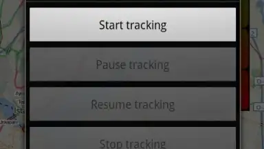 Screenshot von Open GPS Tracker 6