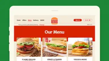 Screenshot von Burger King App: Food & Drink 4