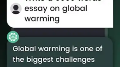 Screenshot von AI Chat 2