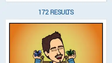 Screenshot von Bitstrips 4