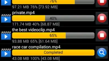 Screenshot von Full Video Downloader 1