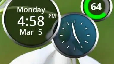 Screenshot von Rings Digital Weather Clock 6