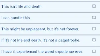 Screenshot von Cognitive Diary CBT Self-Help 13