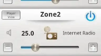 Screenshot von Marantz Remote App 7