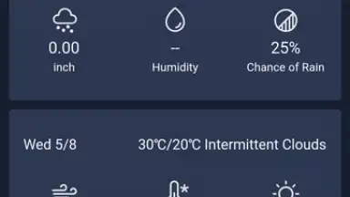 Screenshot von Daily Forecast 4
