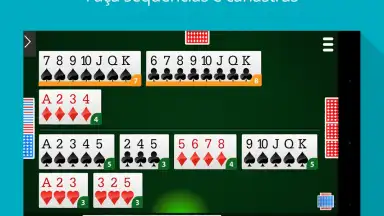 Screenshot von Buraco Canastra 6