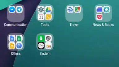 Screenshot von IO Launcher (Lollipop + iOS 8) 2