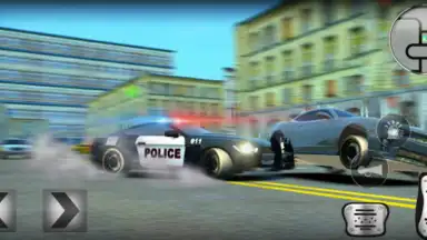 Screenshot von Police Car Drift شرطة الهجوله 7