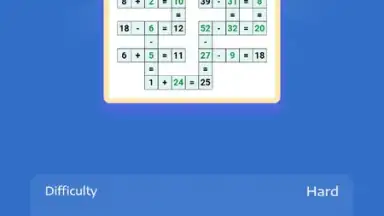 Screenshot von Cross Math 5