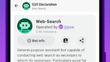 Screenshot von Poe - Fast AI Chat 8