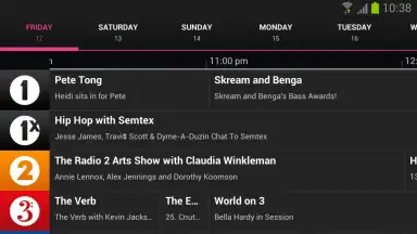 Screenshot von BBC iPlayer Radio 16