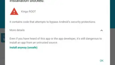 Screenshot von Kingo ROOT 5