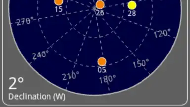 Screenshot von GPS Test 4
