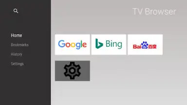 Screenshot von TV Internet Browser 5