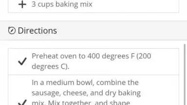 Screenshot von All Recipes 1