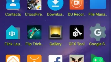Screenshot von Flick Launcher 4
