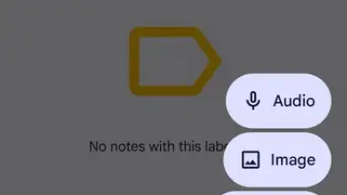 Screenshot von Google Keep 3